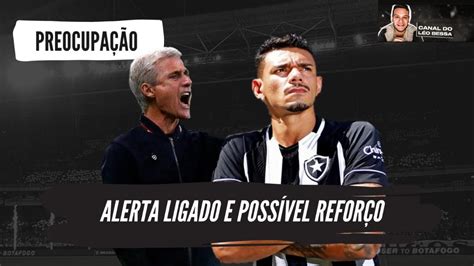 SITUAÇÃO COMPLICA E BOTAFOGO CORRE RISCOS TIQUINHO SOARES PODE