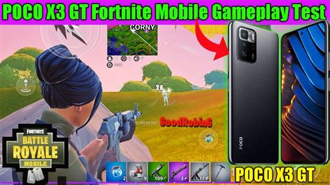 Poco X3 Gt Fortnite Mobile Gameplay Test Poco X3 Gt Fortnite Gaming