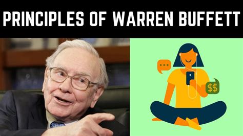 Principles Of Warren Buffett Youtube