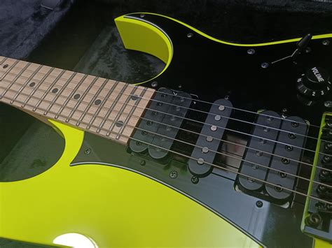 My new Ibanez RG550 in desert yellow. : r/Ibanez