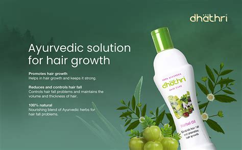 Buy Dhathri Hair Care Herbal Oil Ayurvedic Oil For Hair Growth 100