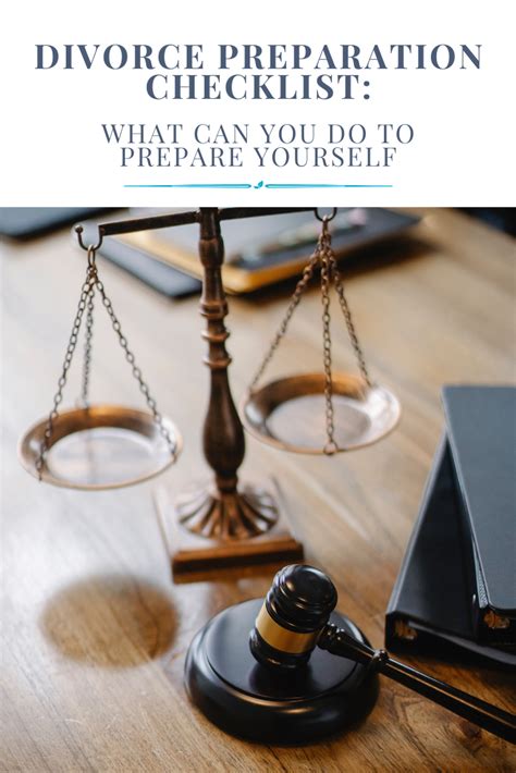 Divorce Preparation Checklist What Can You Do To Prepare Yourself