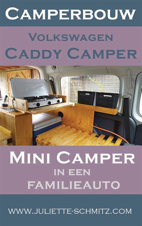 Een VolksWagen Caddy Omgebouwd Tot Een Mini Camper Super Leuk Project