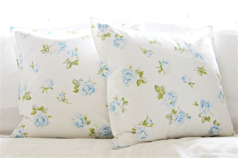 Happy At Home: Pillow Covers From Vintage Sheets