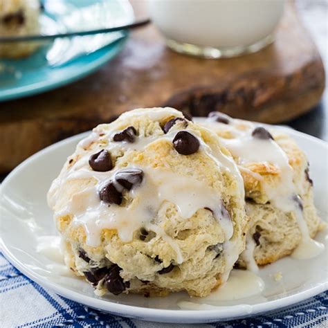 Chocolate Chip Biscuits - Spicy Southern Kitchen