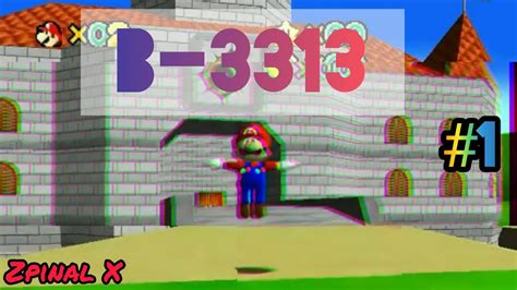 Super Mario 64 B3313 Map