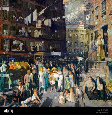 Cliff Dwellers painting in high resolution by George Wesley Bellows ...