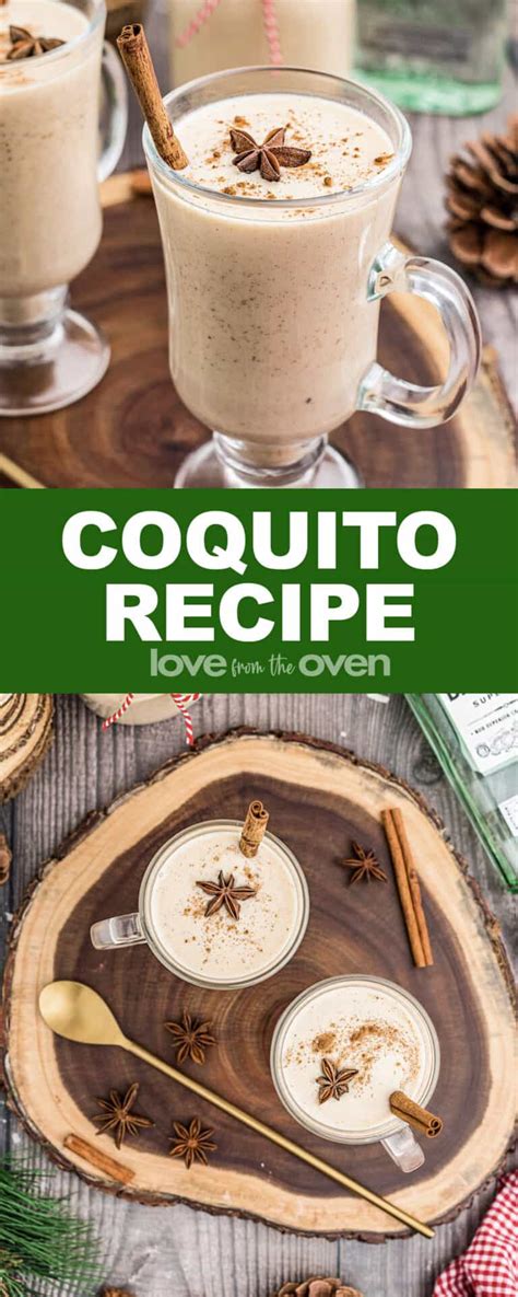 Coquito Recipe • Love From The Oven