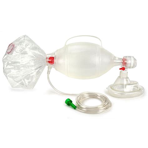 Ambu Bag Spur Ii Adult Resuscitator W Adult Mask Oxygen Reservoir