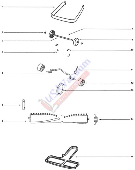 Sanitaire Sc689 Lightweight Commercial Upright Vacuum Cleaner Parts