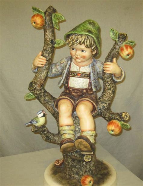 HUMMEL FIGURINE 142 X TMK 5 32 APPLE TREE BOY QAB Antique Price