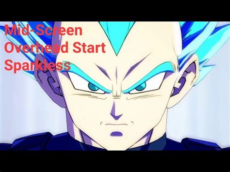 Vegeta Blue Sparkless Tod J H Start Mid Screen Bar Start Youtube