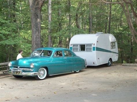 Camping in the 1950's | Vintage trailers, Vintage campers trailers ...