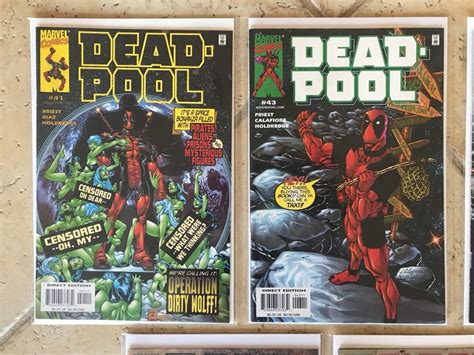 vintage marvel comics deadpool comic books
