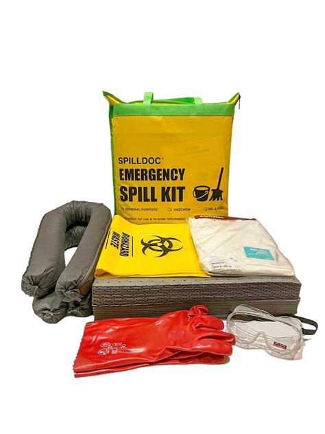 Spilldoc 20 Litre General Purpose Spill Kit — Spilldoc Singapore