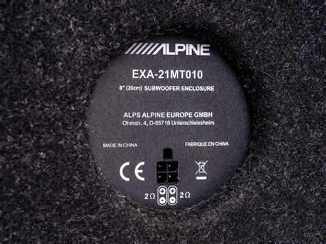 Subwoofer V Boxu Alpine Swc W S Ahifi Cz