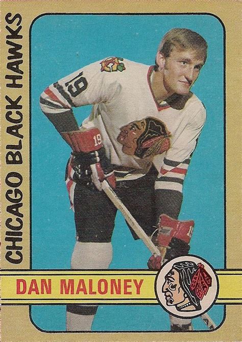 Dan Maloney 1972 73 O Pee Chee 264 Hockey Card Collection