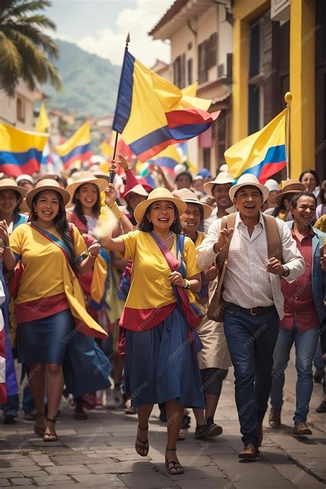 Premium Photo | Colombian Culture Unveiled The Flag's Significance