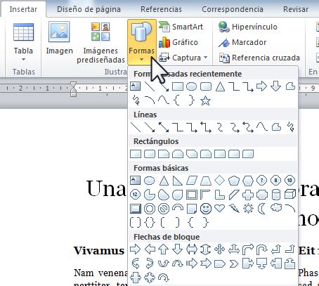 Cómo hacer un esquema en Word como hacer un