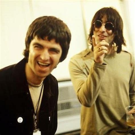 The Gallagher brothers from Oasis taking time off to visit our studio ...