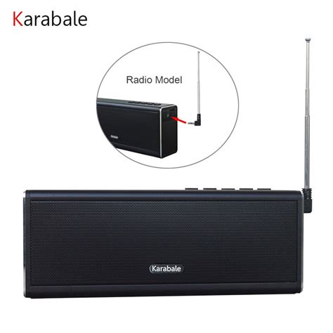 Topo Karabale 20w Metal Sem Fio Bluetooth Alto Falante 4400mah Banco De