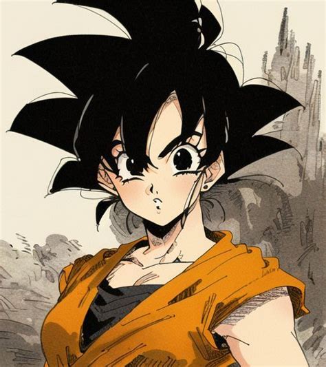 Son Goku Female Dragon Ball Anime Dragon Ball Goku Female