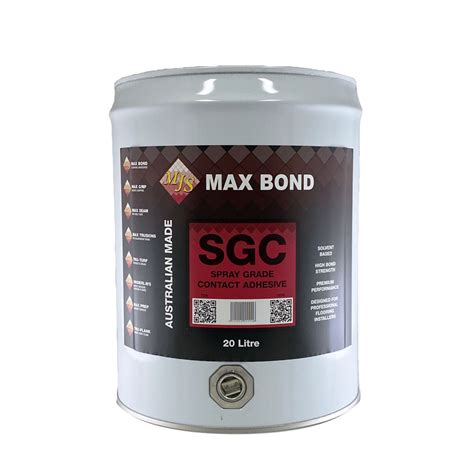 Max Bond Spray Grade Contact Adheisve Mjs Floorcoverings