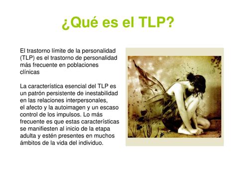 Ppt Trastorno Límite De La Personalidad Tlp Powerpoint Presentation