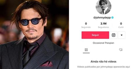 Johnny Depp Cria Tiktok E Já Conta Com 3 Milhões De Seguidores Gp1