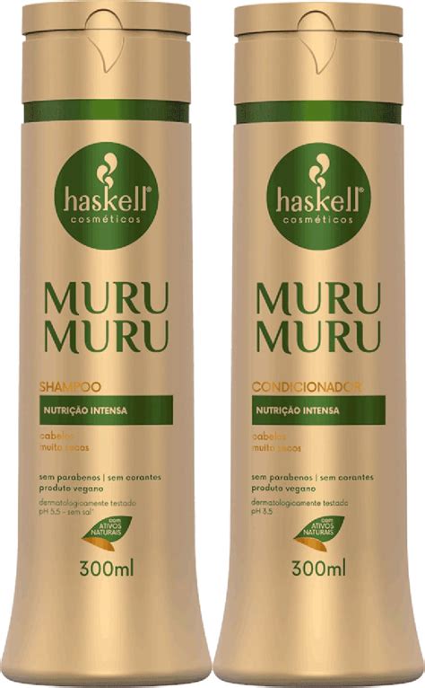 Kit Shampoo E Condicionador Para Nutri O E Recupera O Haskell