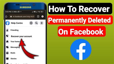 How To Recover Permanently Deleted Facebook Account After 30 Days