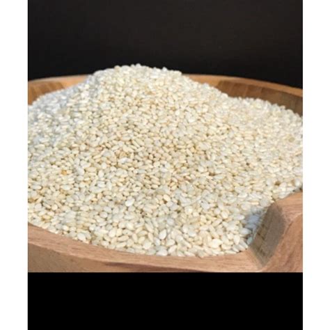 Jual Wijen Kg White Sesame Seed Biji Wijen Putih Shopee Indonesia