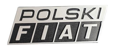 EMBLEMAT POLSKI FIAT NOWY ORYGINAŁ FIAT 126p 12398192493 oficjalne