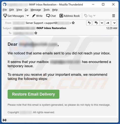 Emails Did Not Reach Your Inbox Email Scam Removal And Recovery Steps