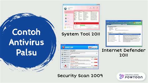 Contoh Antivirus Palsu YouTube