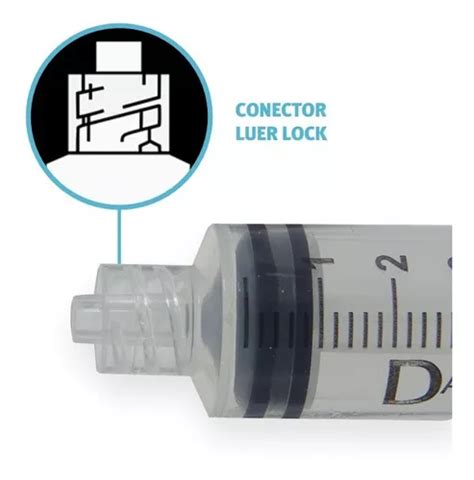 Jeringa 5ml Pico Luer Lock Rosca Sin Aguja X 100 Unidades En Venta En