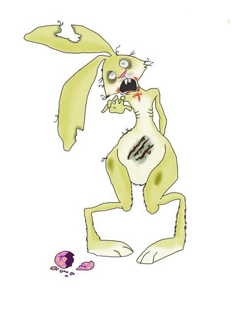 Zombie Easter Bunny By Bluyou On DeviantArt