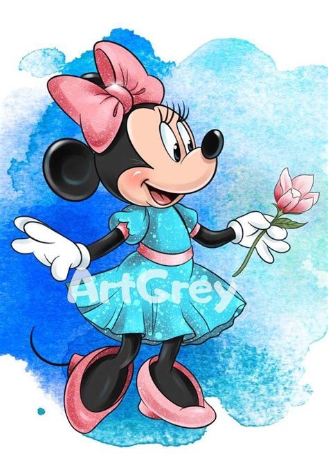 Pin By Lin On Disney Art All Things Minnie Mickey Mouse Art