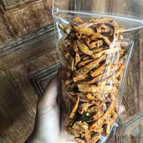 Jual Basreng Stik Bumbu Basah Daun Jeruk Pedas Gram Makassar