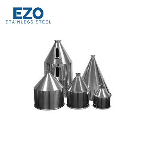 Stainless Steel Hygienic Conical Powder Hopper Container With Tri Clamp