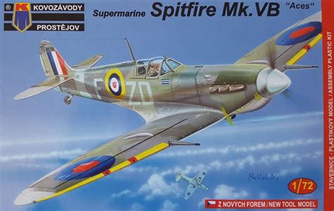 Supermarine Spitfire Mk Vb Early Aces Raf V E Pro Model E Art Scale