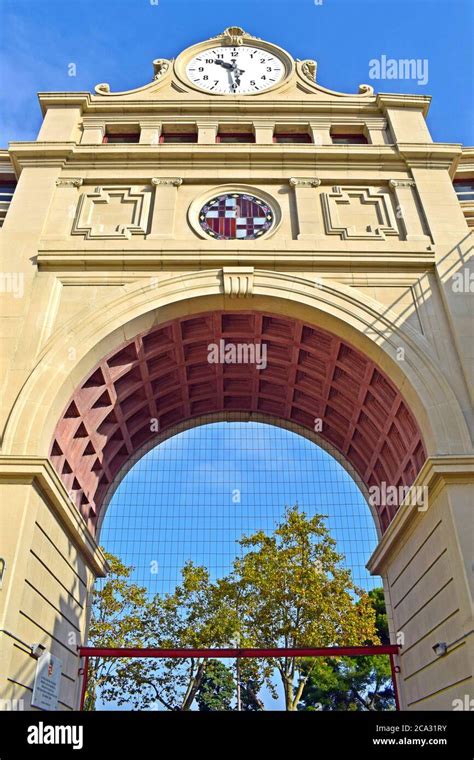 Spanien Olympiastadion Fotos Und Bildmaterial In Hoher Aufl Sung Alamy