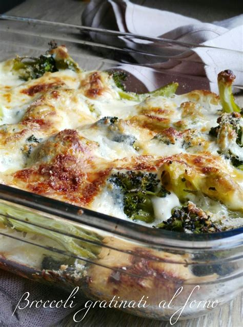 Broccoli Gratinati Al Forno Cucinare Con Vita