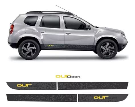 Faixa Duster Outdoor 2015 Adesivo Lateral Renault Completo