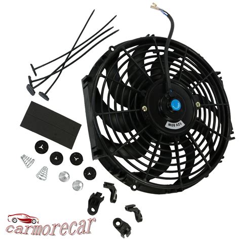 Universal Inch Slim Fan Push Pull V Electric Radiator Cooling