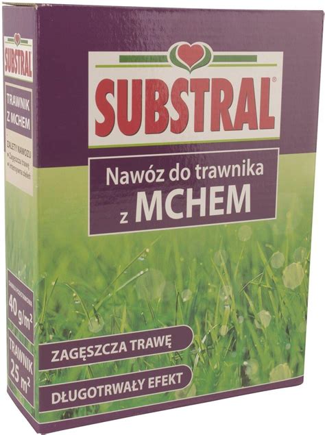 Nawóz Substral Do Trawników Z Mchem 100 Dni 1 Kg Ceny i opinie Ceneo pl