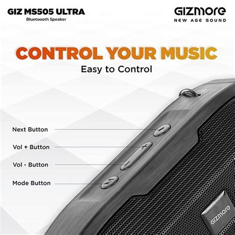 Buy Gizmore Gizms Ultra Pocket Melody Bt Speaker Off