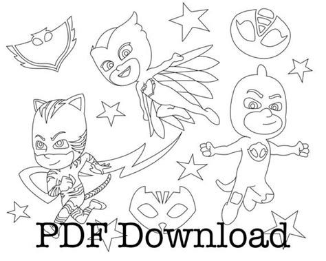 Pj Masks Headquarters Coloring Pages Coloring Pages