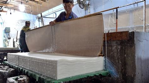 Korean Traditional Paper Mill Amazing Paper Mass Production Process