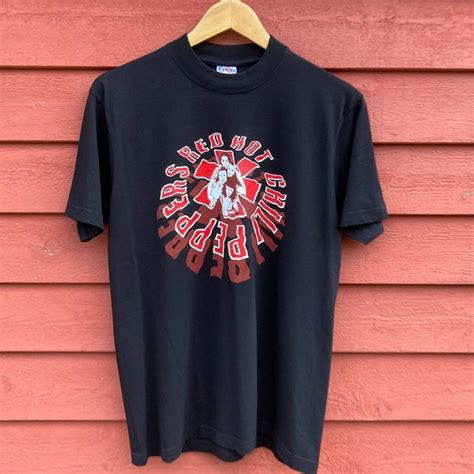 Vintage Vintage Y K Red Hot Chilli Peppers Band T Shirt Grailed